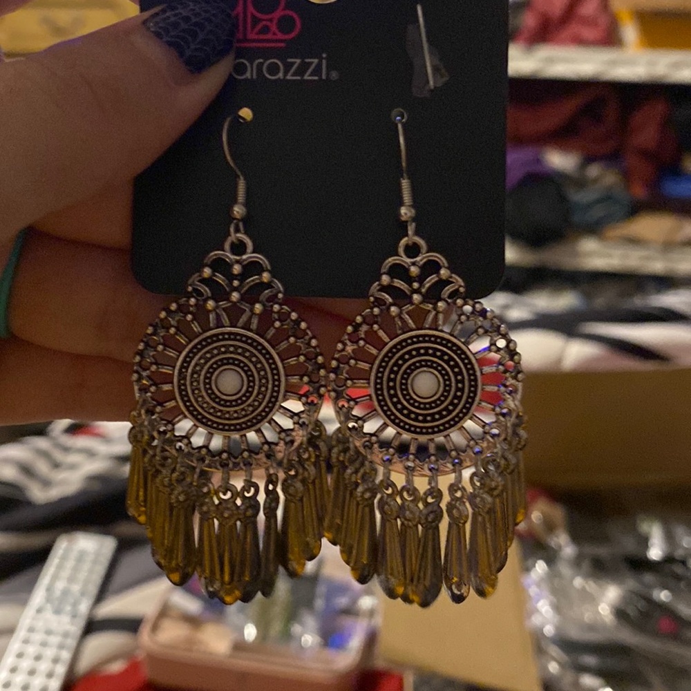 Silver Dream Catcher Earrings